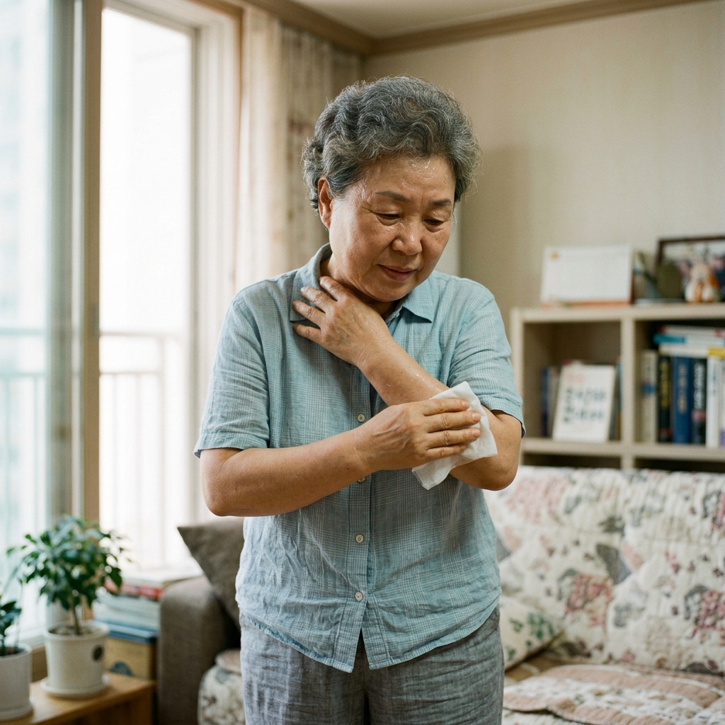 “이 증상이면 땀띠 아니다”…여름철 시니어 피부염 구분 포인트
