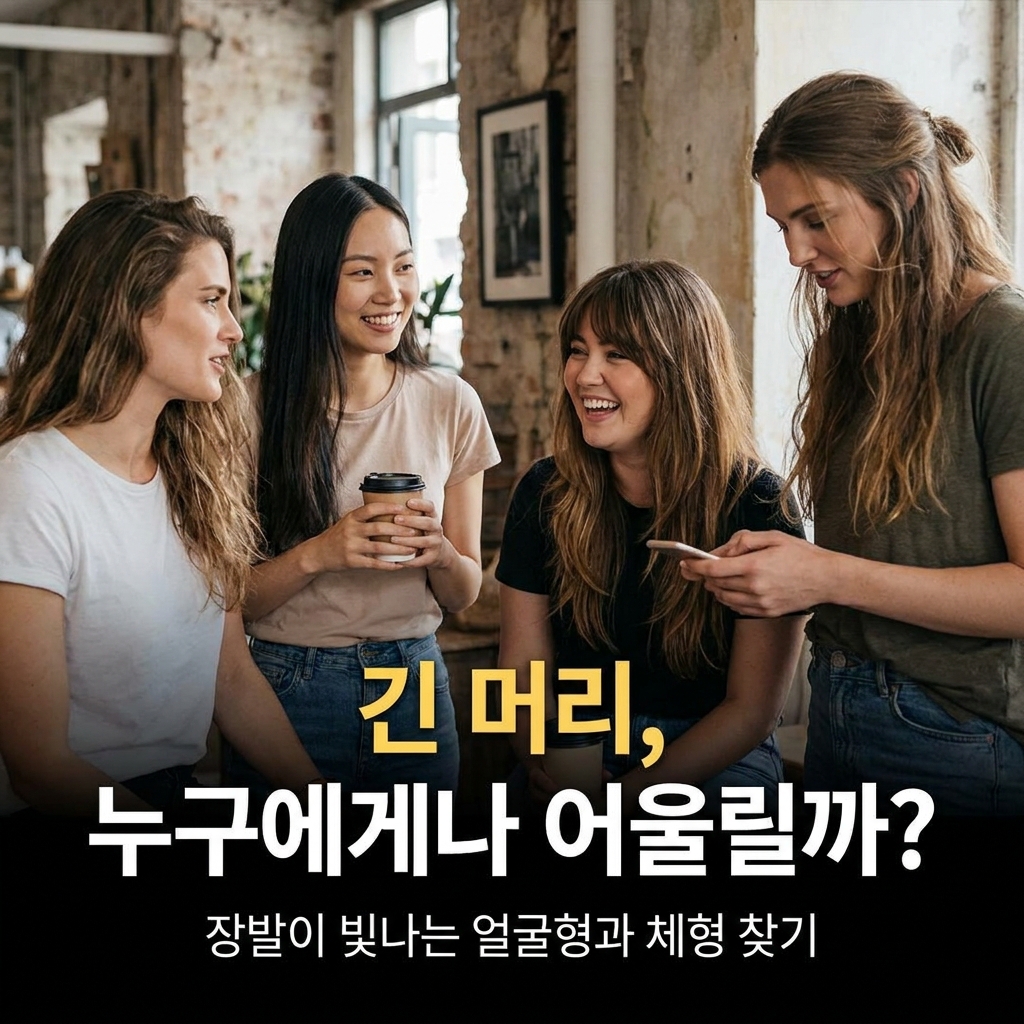 긴 머리, 누구에게나 어울릴까? 장발이 빛나는 얼굴형과 체형 찾기