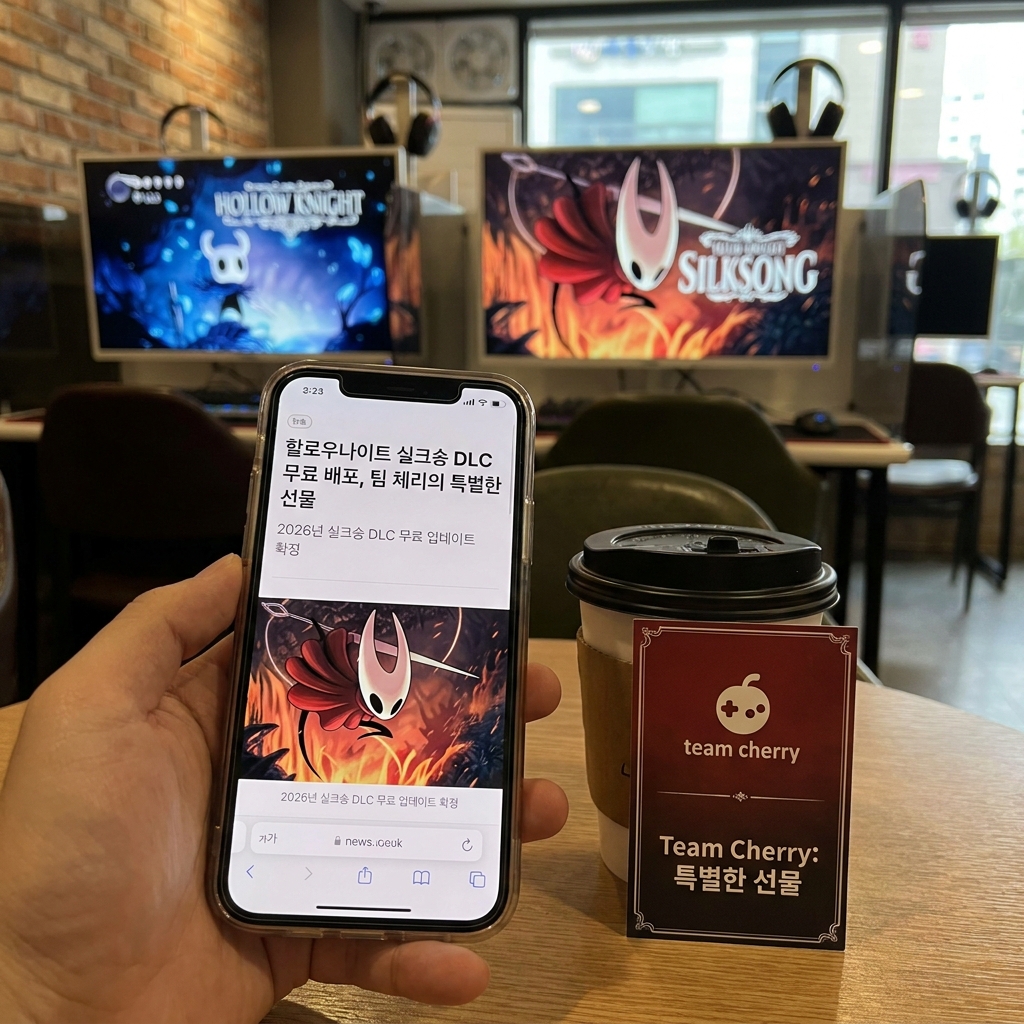 할로우나이트 실크송 DLC 무료 배포, 팀 체리의 특별한 선물