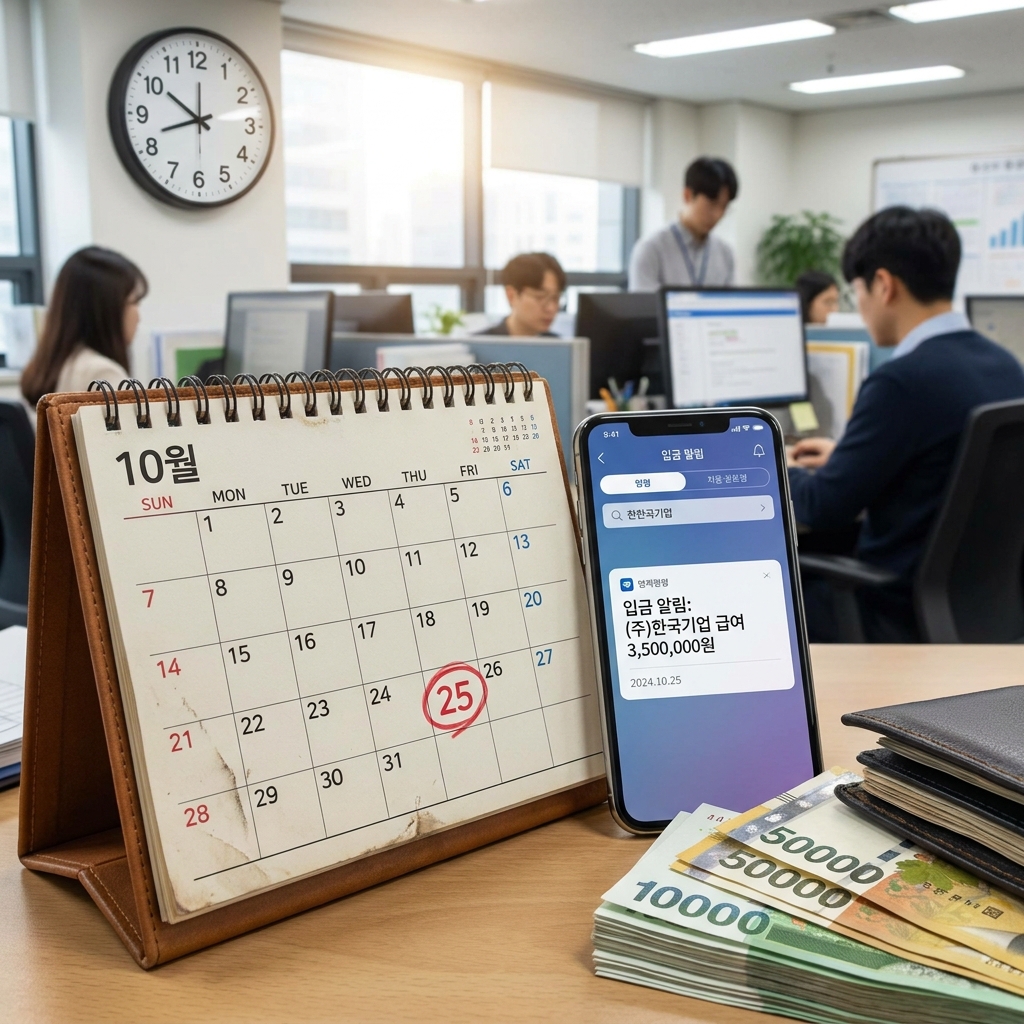월급날은 왜 25일일까? 당신이 몰랐던 급여일의 비밀