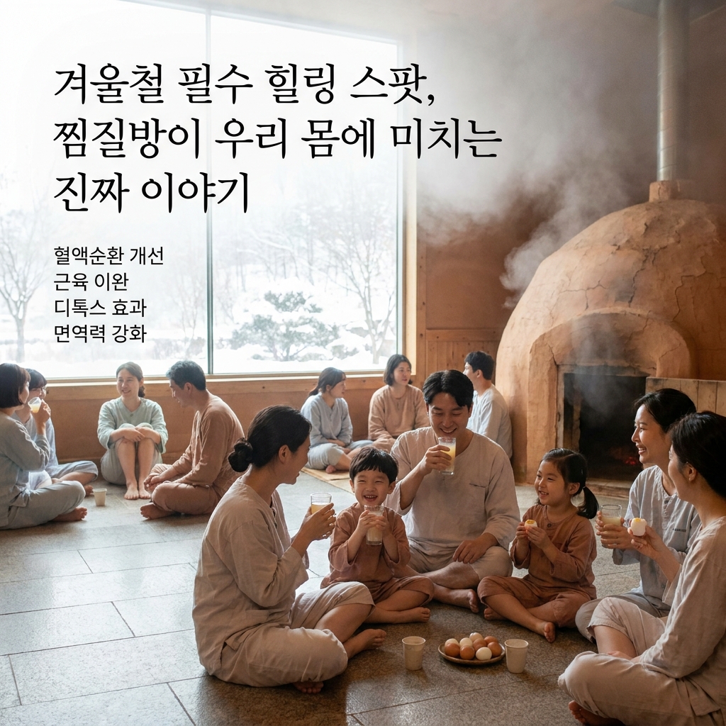 겨울철 필수 힐링 스팟, 찜질방이 우리 몸에 미치는 진짜 이야기