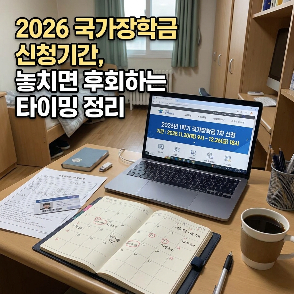 2026 국가장학금 신청기간, 놓치면 후회하는 타이밍 정리