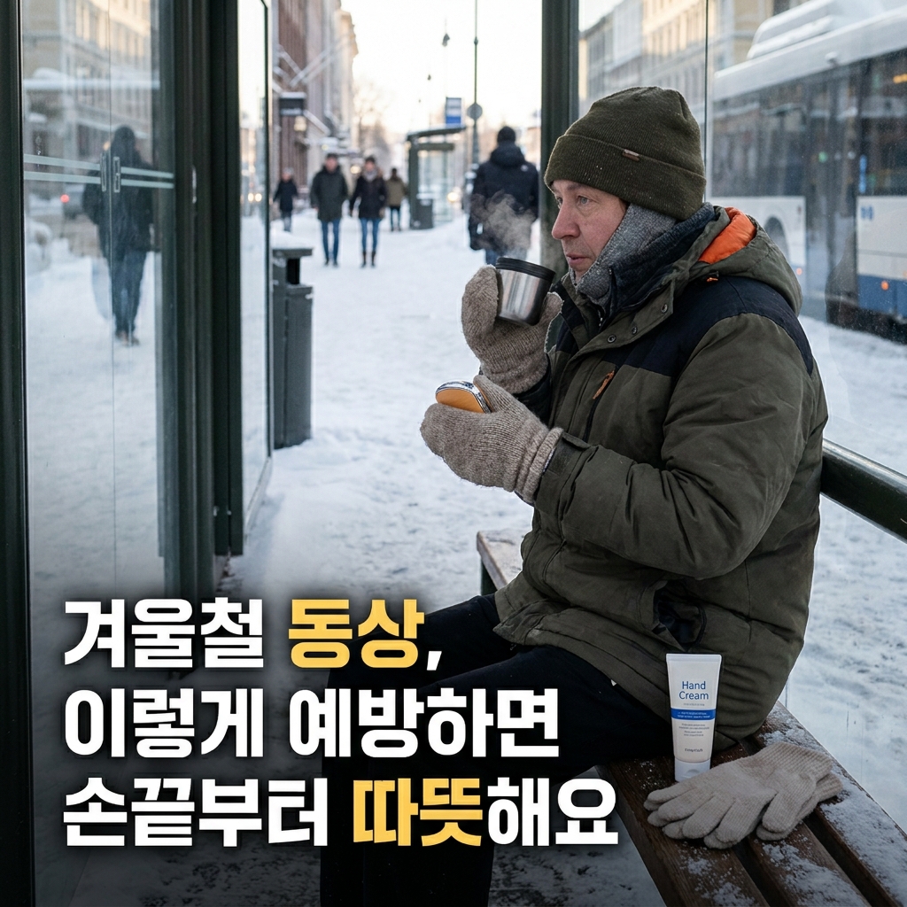 겨울철 동상, 이렇게 예방하면 손끝부터 따뜻해요