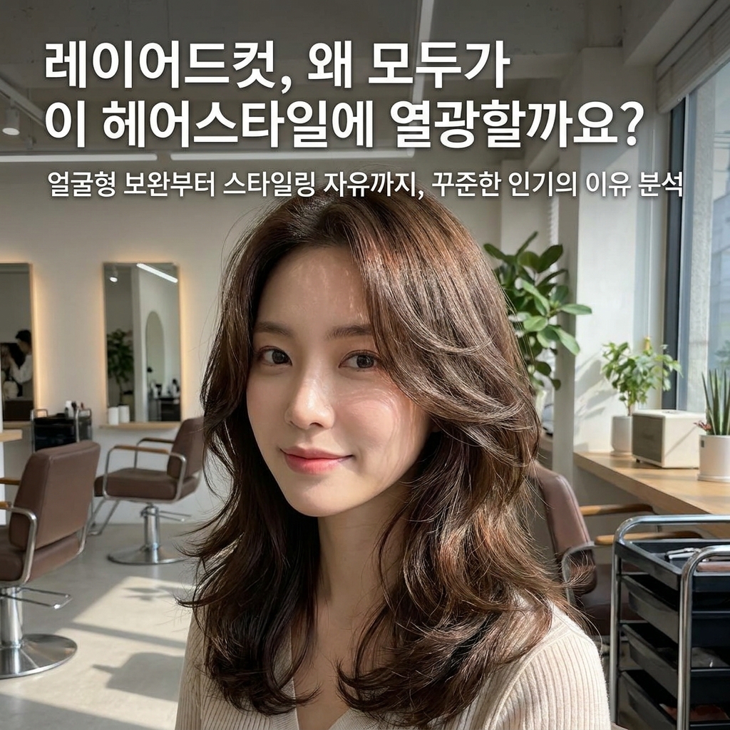 레이어드컷, 왜 모두가 이 헤어스타일에 열광할까요?