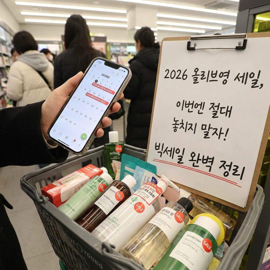 2026 올리브영 세일, 이번엔 절대 놓치지 말자! 빅세일 완벽 정리