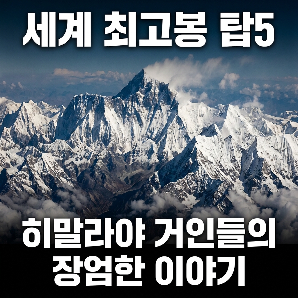 세계 최고봉 탑5, 히말라야 거인들의 장엄한 이야기