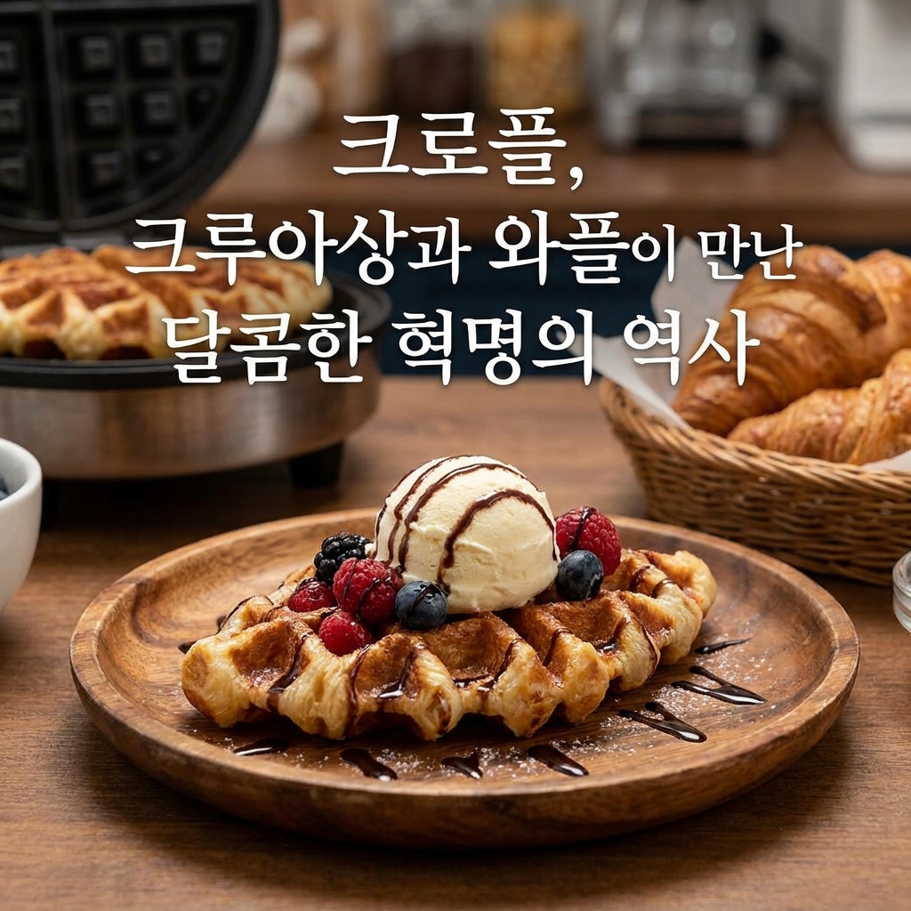 크로플, 크루아상과 와플이 만난 달콤한 혁명의 역사