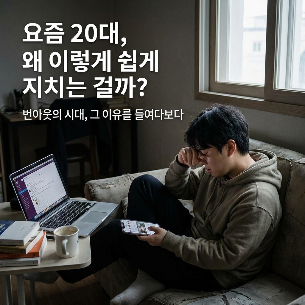 요즘 20대, 왜 이렇게 쉽게 지치는 걸까?
