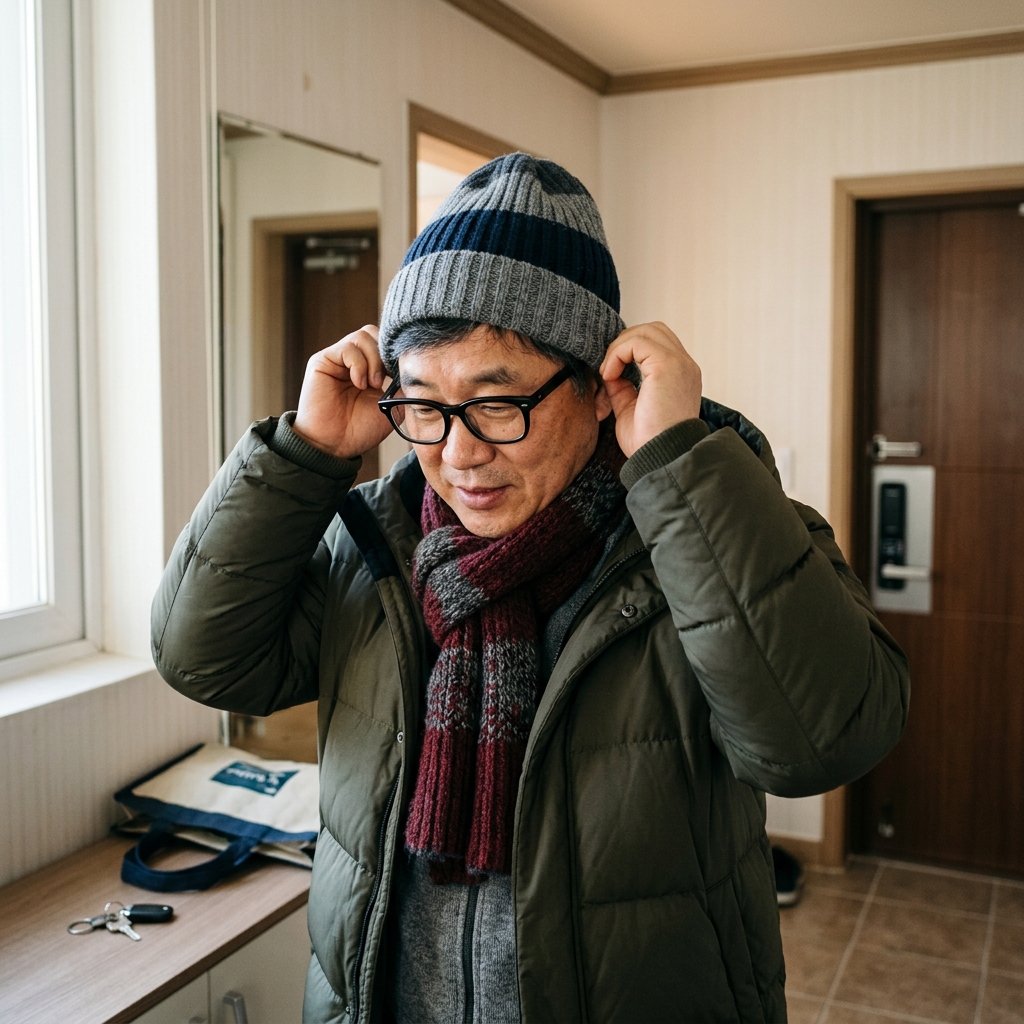 모자·목도리 하나가 다르다… 추위 속 혈압 급상승 막는 법
