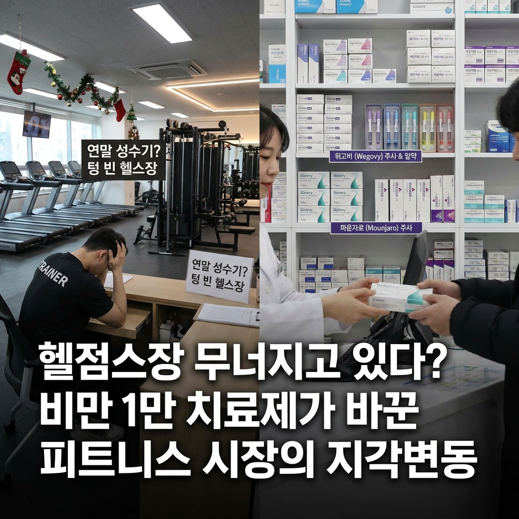 헬스장 무너지고 있다? 비만 치료제가 바꾼 피트니스 시장의 지각변동