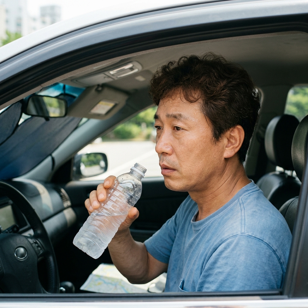 여름철 차 안 생수, 마시기 전 확인해야 할 것들