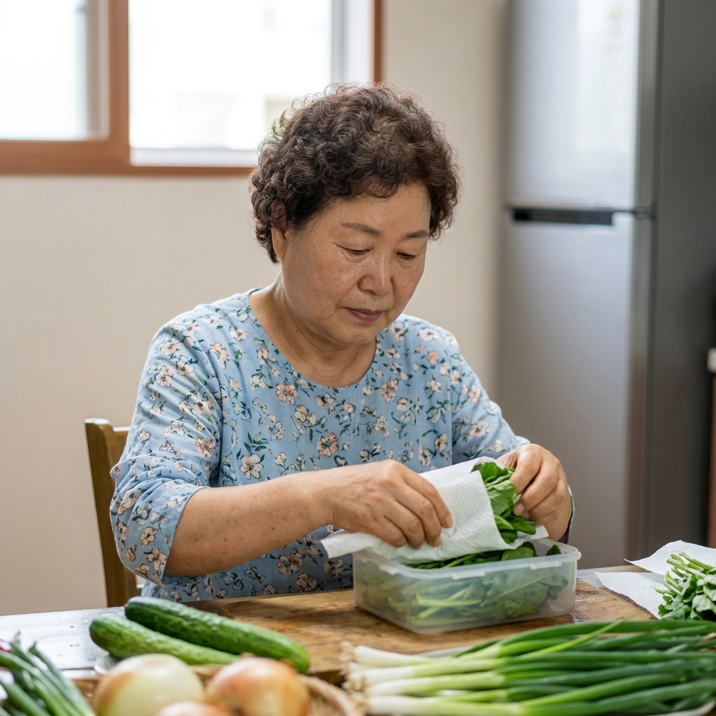 고온다습한 여름, 시니어 식재료 손질과 보관 방법 체크리스트