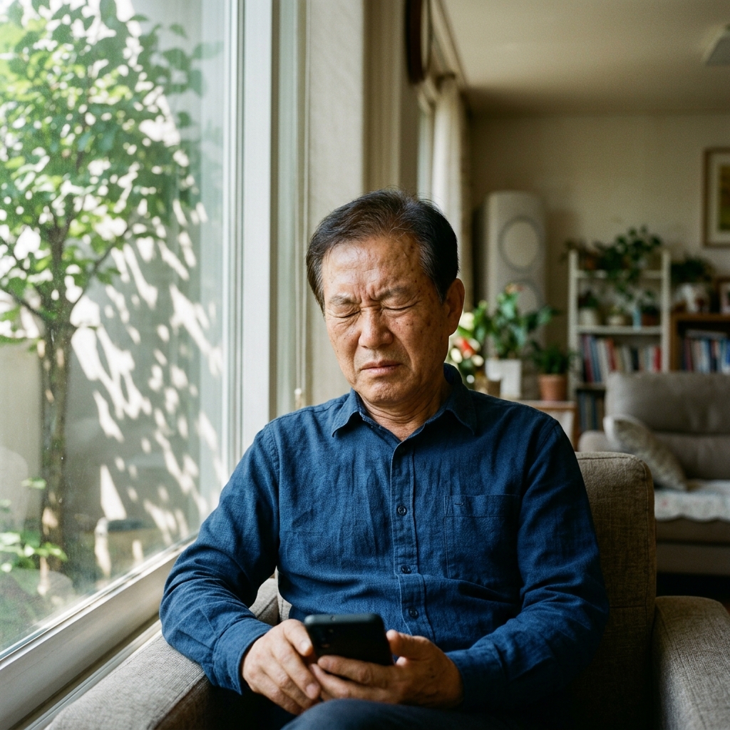 돋보기 없이도 또렷하게… 휴대폰 잔글씨 읽는 3가지 기준