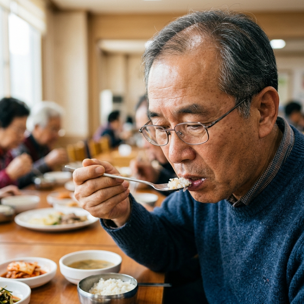 “숟가락이 자꾸 입술에 부딪힌다”…식사 동작이 보내는 몸의 신호