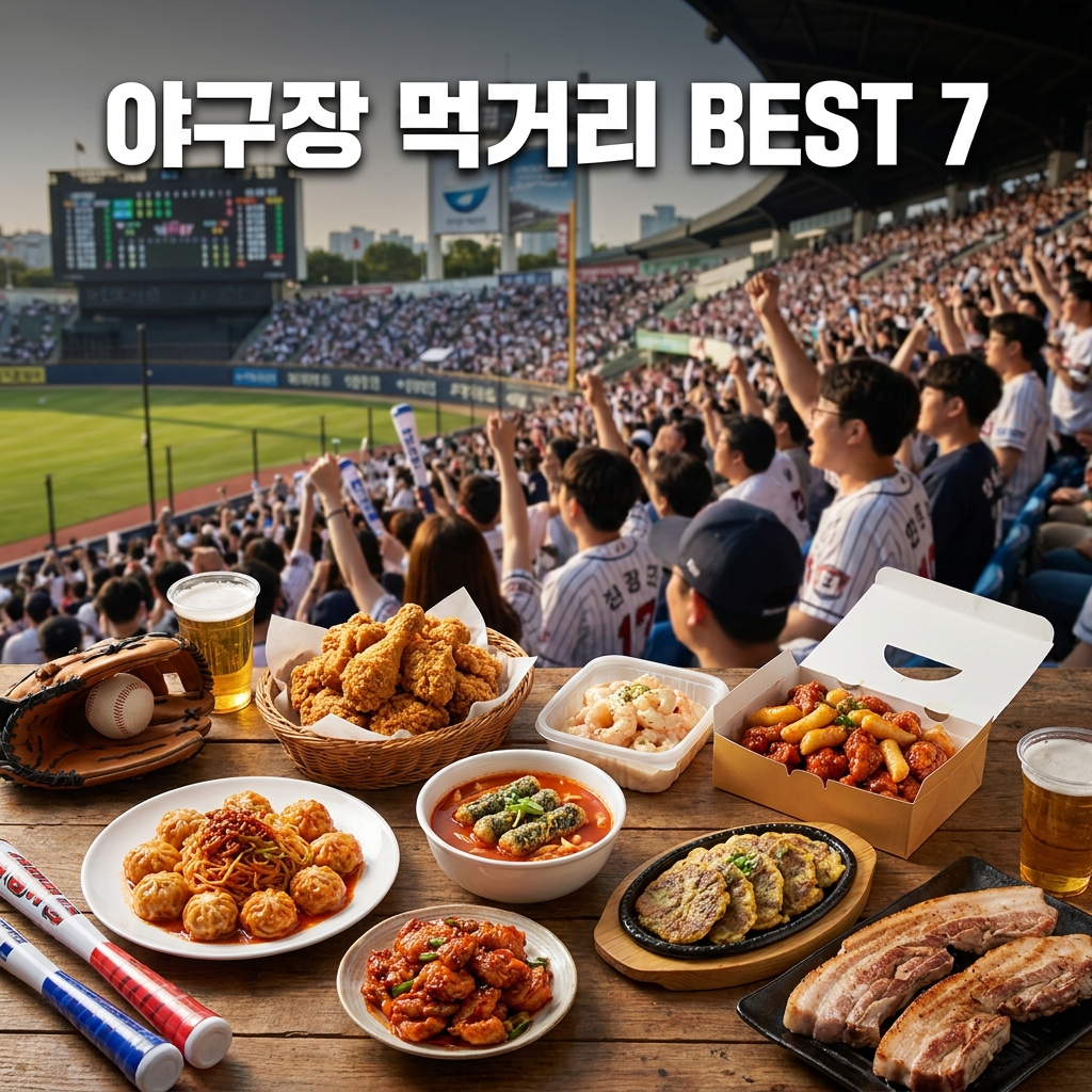 야구장 먹거리 BEST! 구장별로 꼭 먹어봐야 할 대표 메뉴 총정리