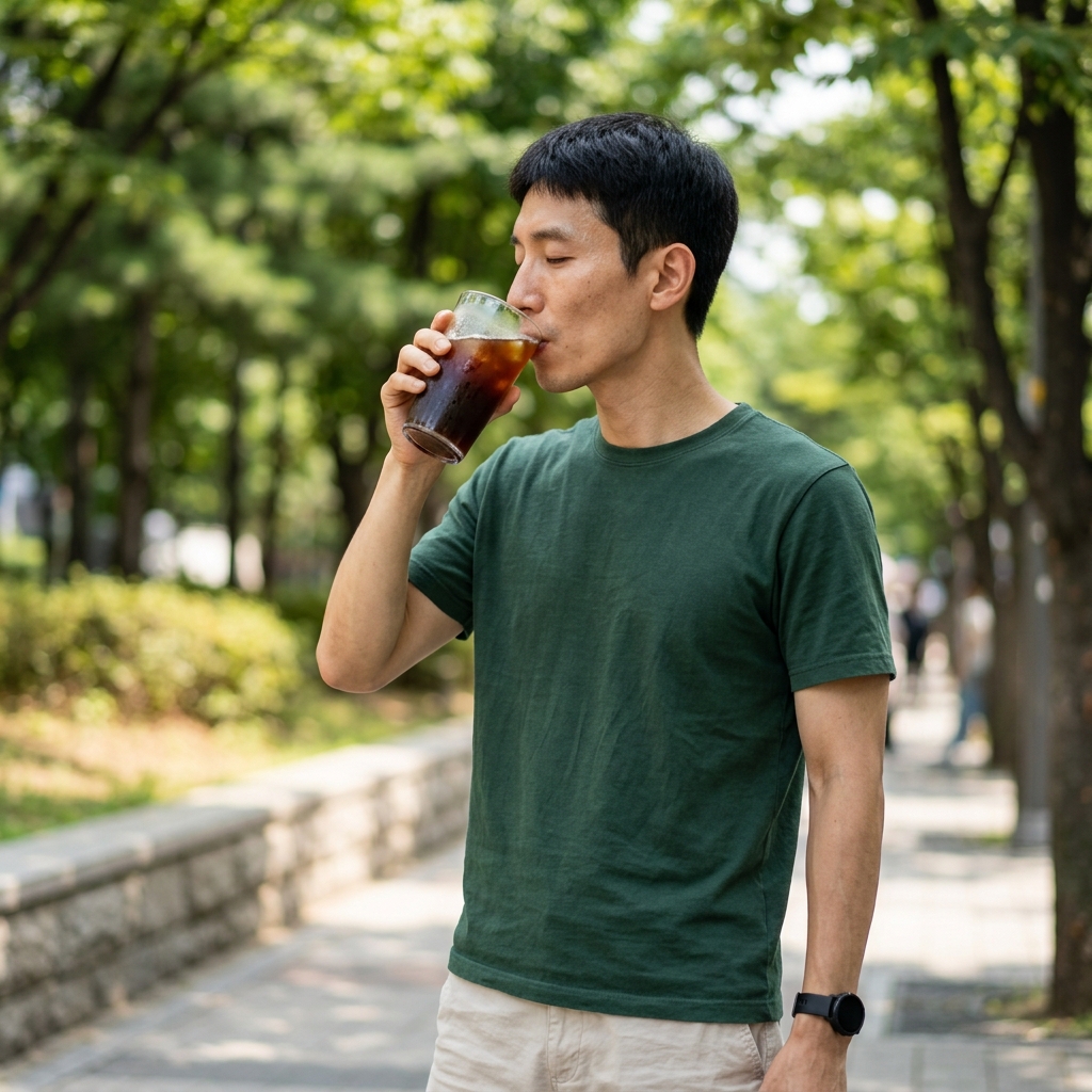 "갈증 나면 아아"…물 대신 커피만 마셔도 괜찮을까? 카페인과 수분 보충의 진실