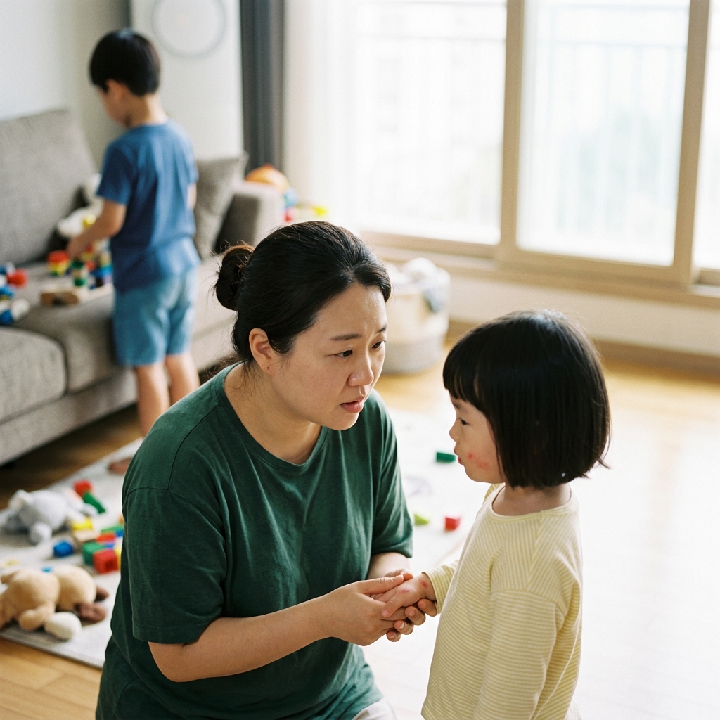 형은 괜찮은데 동생만 수족구? 같은 집에서 감염 막는 4단계