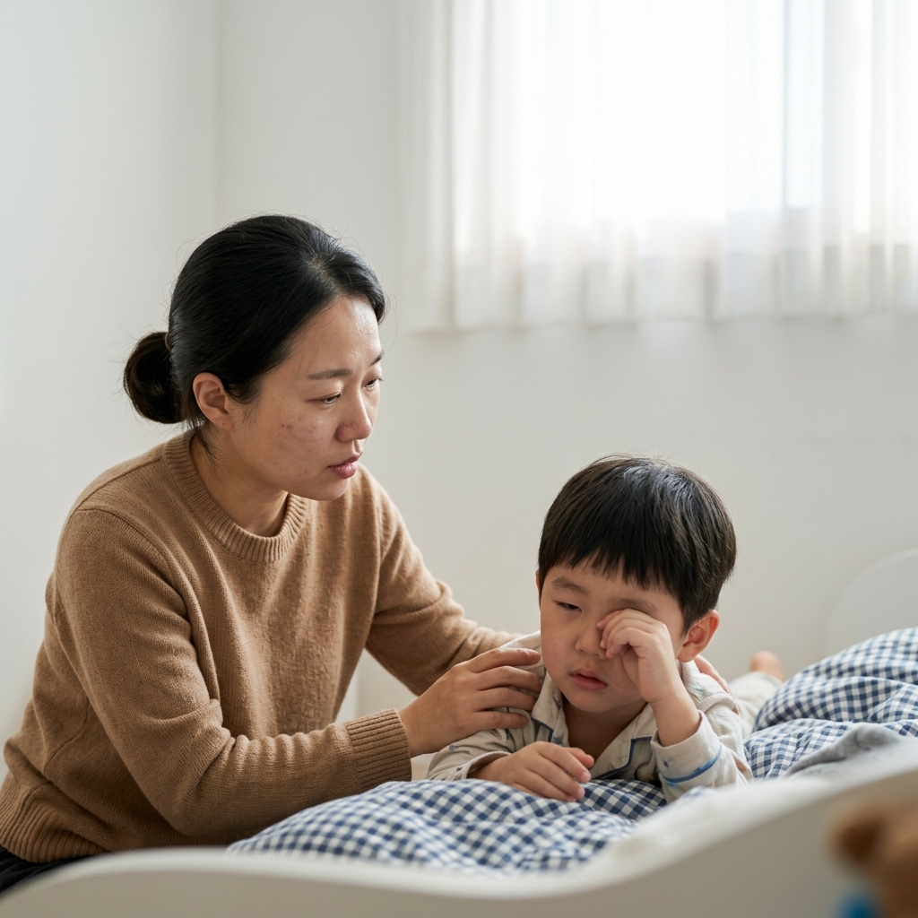 아침마다 피곤한 아이, 단순 코골이 아니다…입 벌리고 자면 생기는 문제