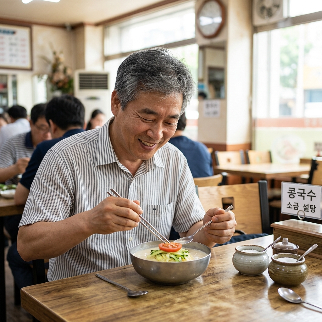콩국수 소금 설탕 논쟁, 원조는 소금이었던 이유