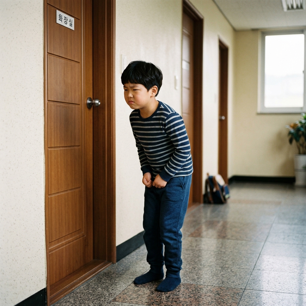아이가 화장실을 자주 간다면…방광염 vs 빈뇨증 구분법