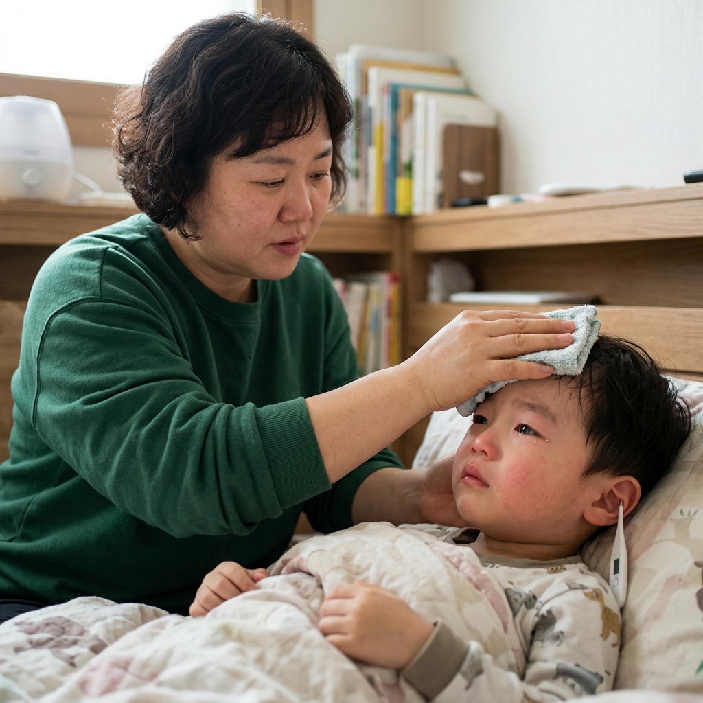 열 날 때 미온수 마사지, 오히려 독이 될 수 있다