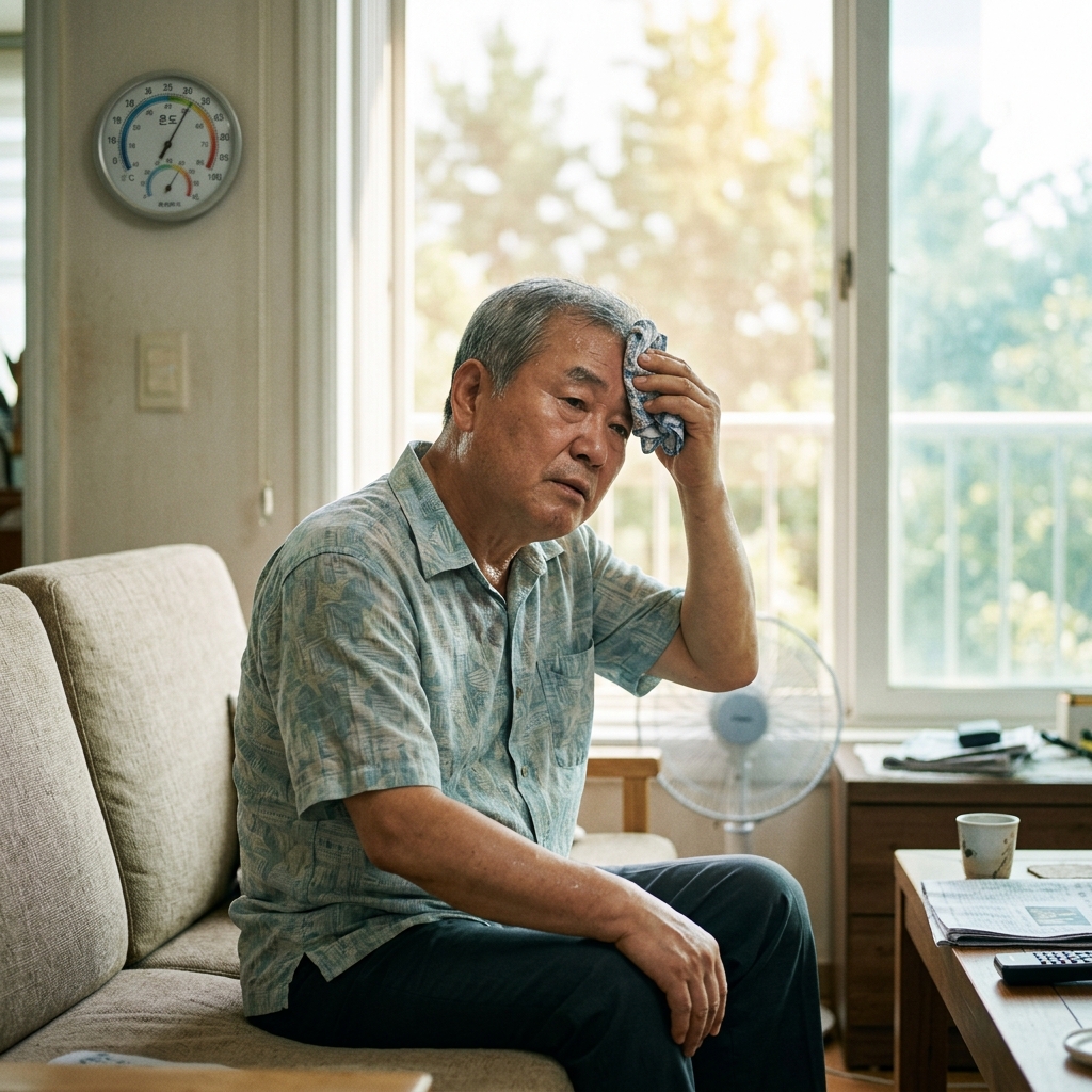 어르신 땀 흘려도 안 시원하다면…폭염보다 위험한 ‘실내 고습’의 경고