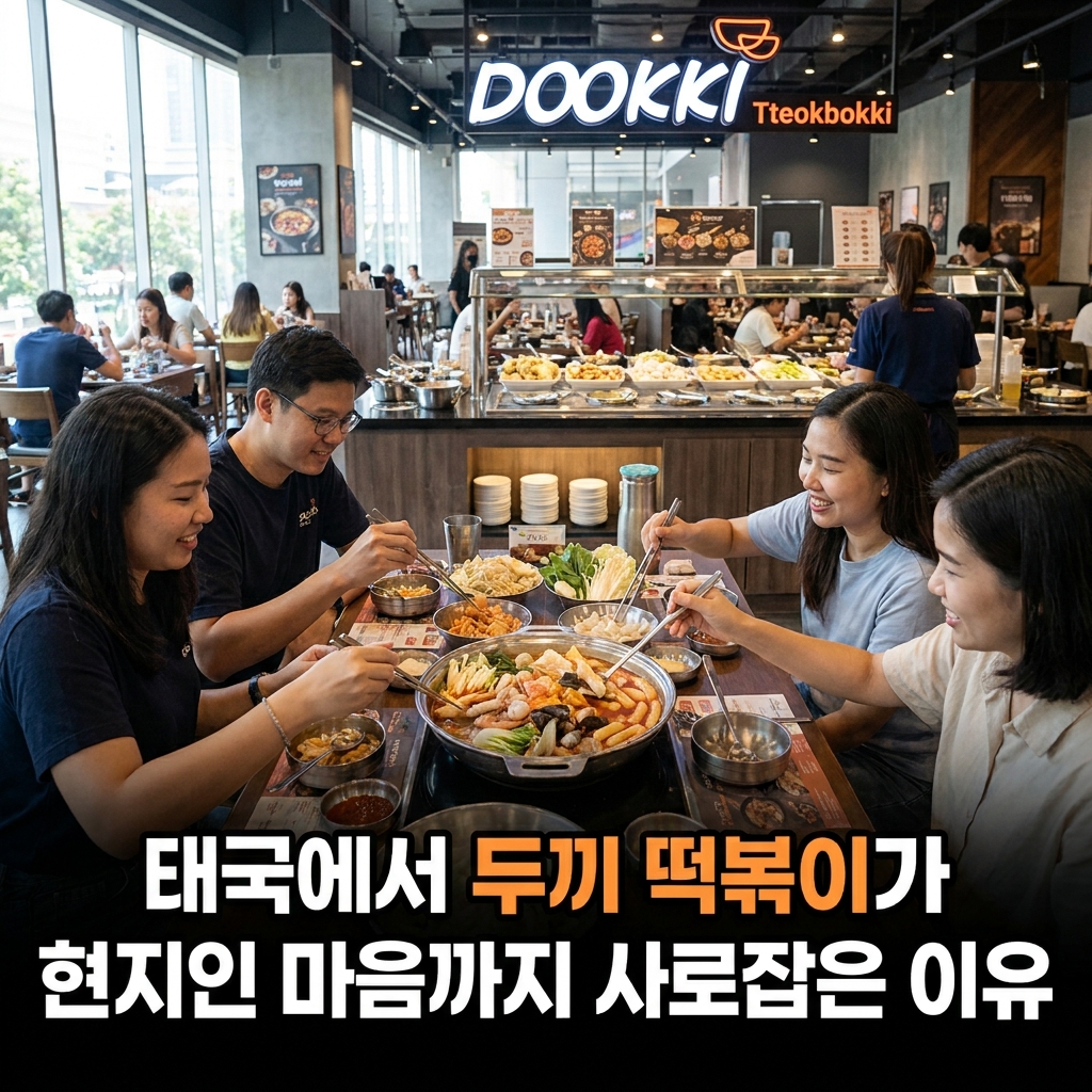 태국에서 두끼 떡볶이가 현지인 마음까지 사로잡은 이유