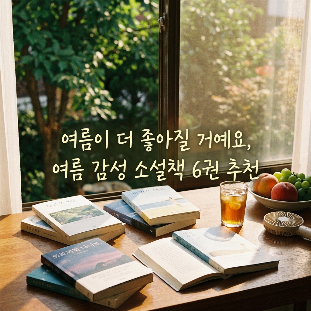 여름이 더 좋아질 거예요, 여름 감성 소설책 6권 추천