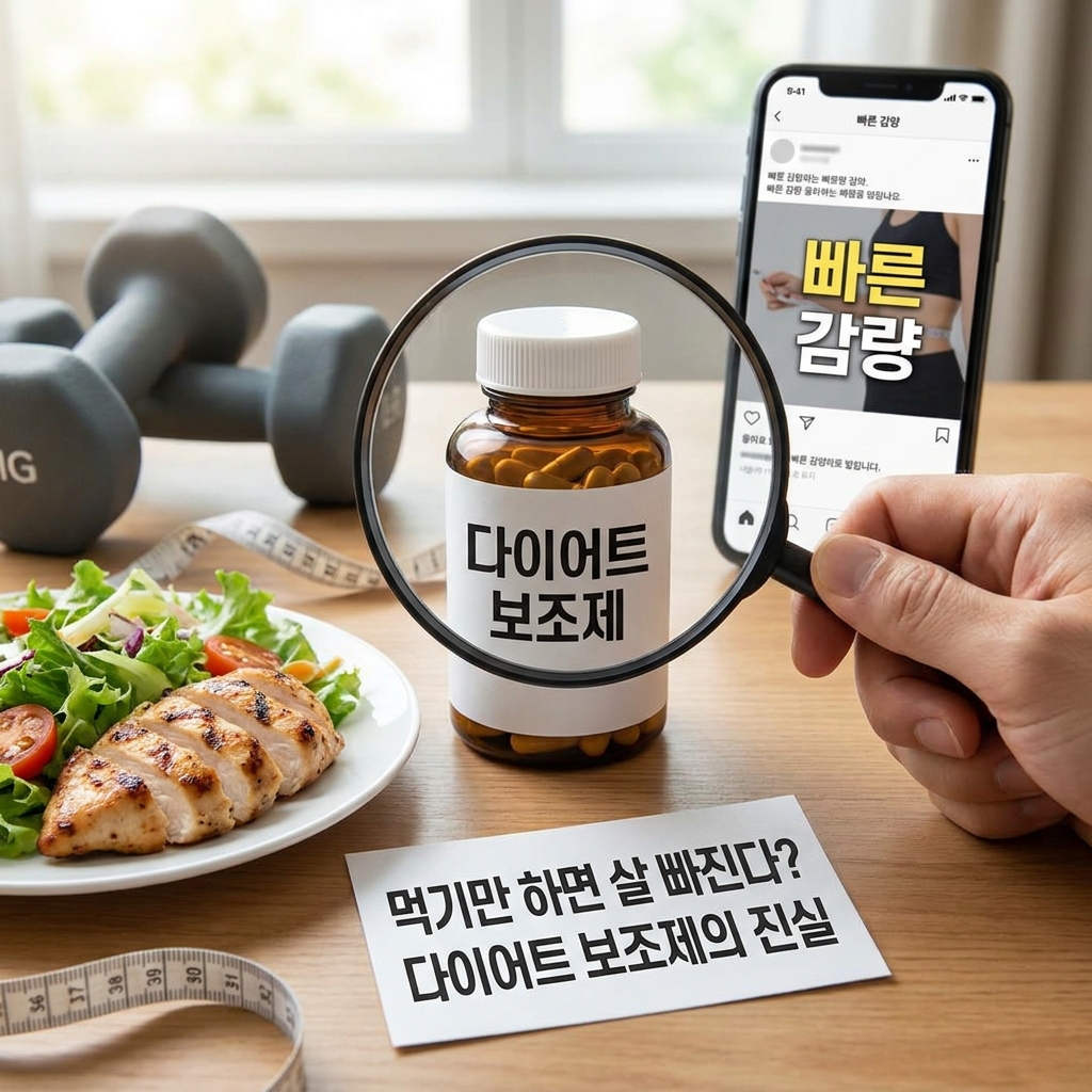 먹기만 하면 살 빠진다? 다이어트 보조제의 진실