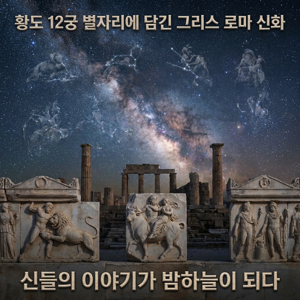 황도 12궁 별자리에 담긴 그리스 로마 신화, 신들의 이야기가 밤하늘이 되다