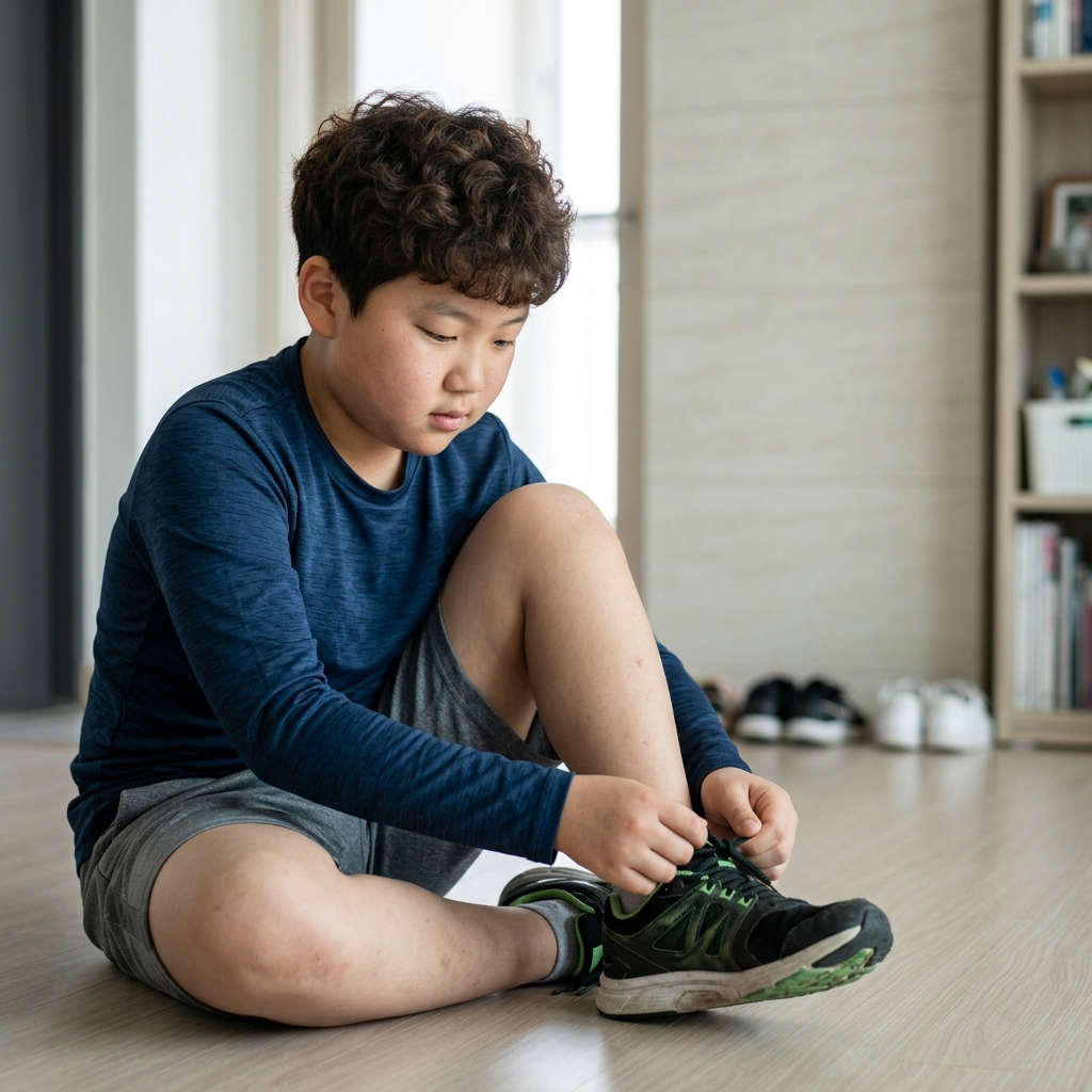 방금 벗긴 양말에서 냄새가 확 올라온다면…성장기 시작 신호일 수 있다