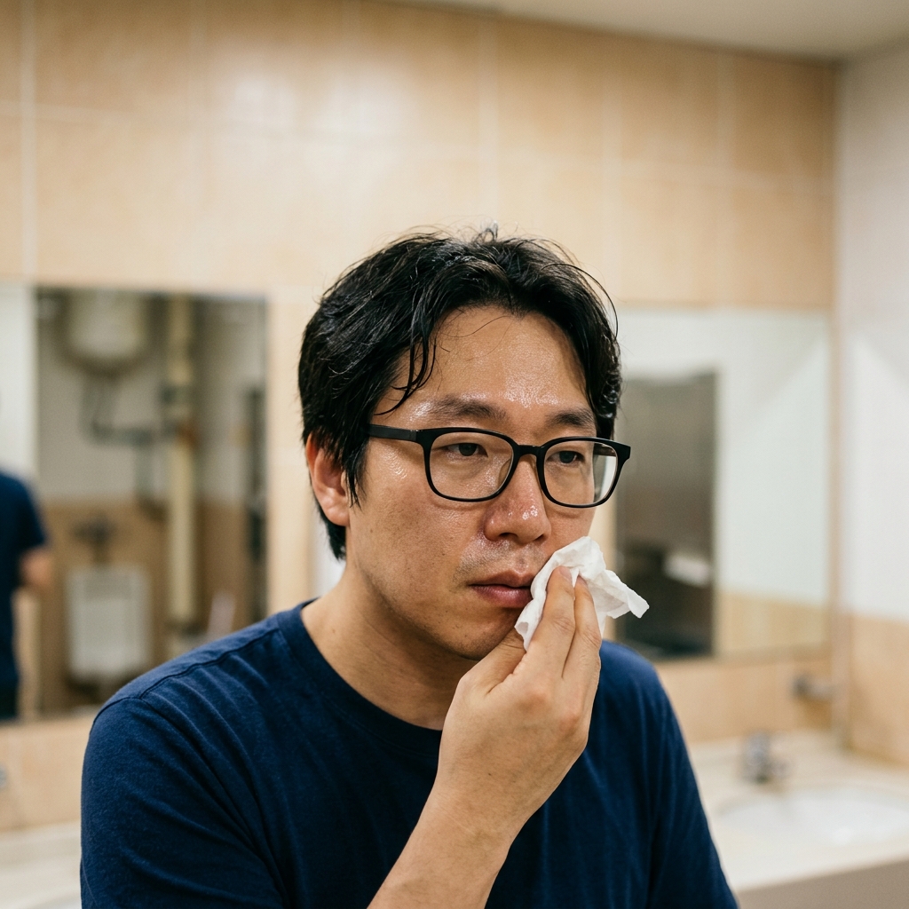 기름진 얼굴 씻으려 하루 5번 세안, 피부 장벽 무너뜨려 여드름 키운다