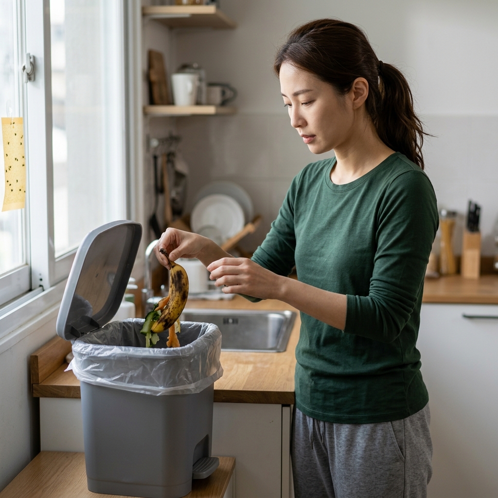 날파리 잡아도 계속 나온다면, 싱크대 옆 이것부터 치워야