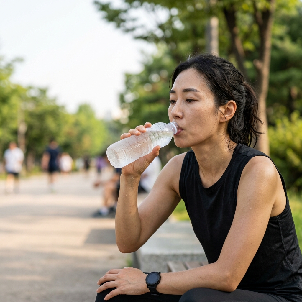 "찬물로 갈증 풀었더니"…운동 후 물 마시는 안전한 방법