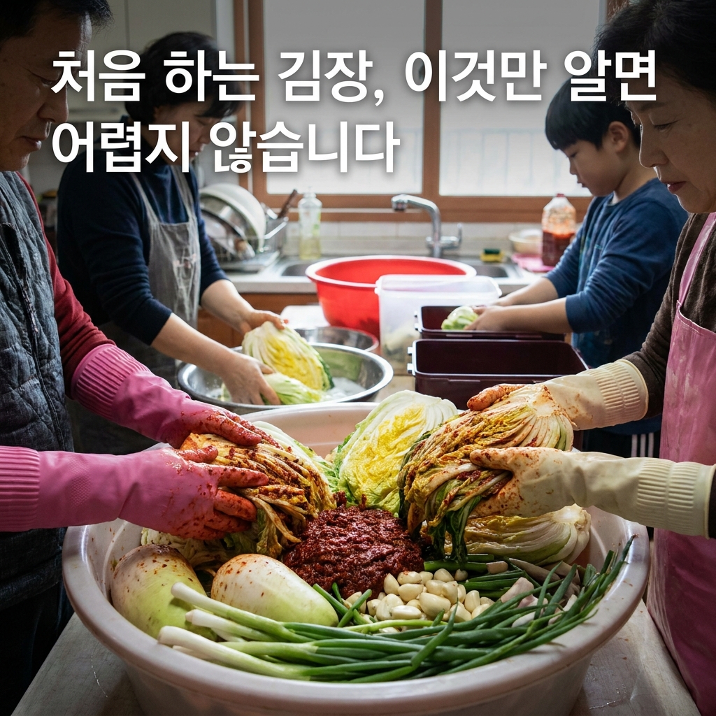 처음 하는 김장, 이것만 알면 어렵지 않습니다