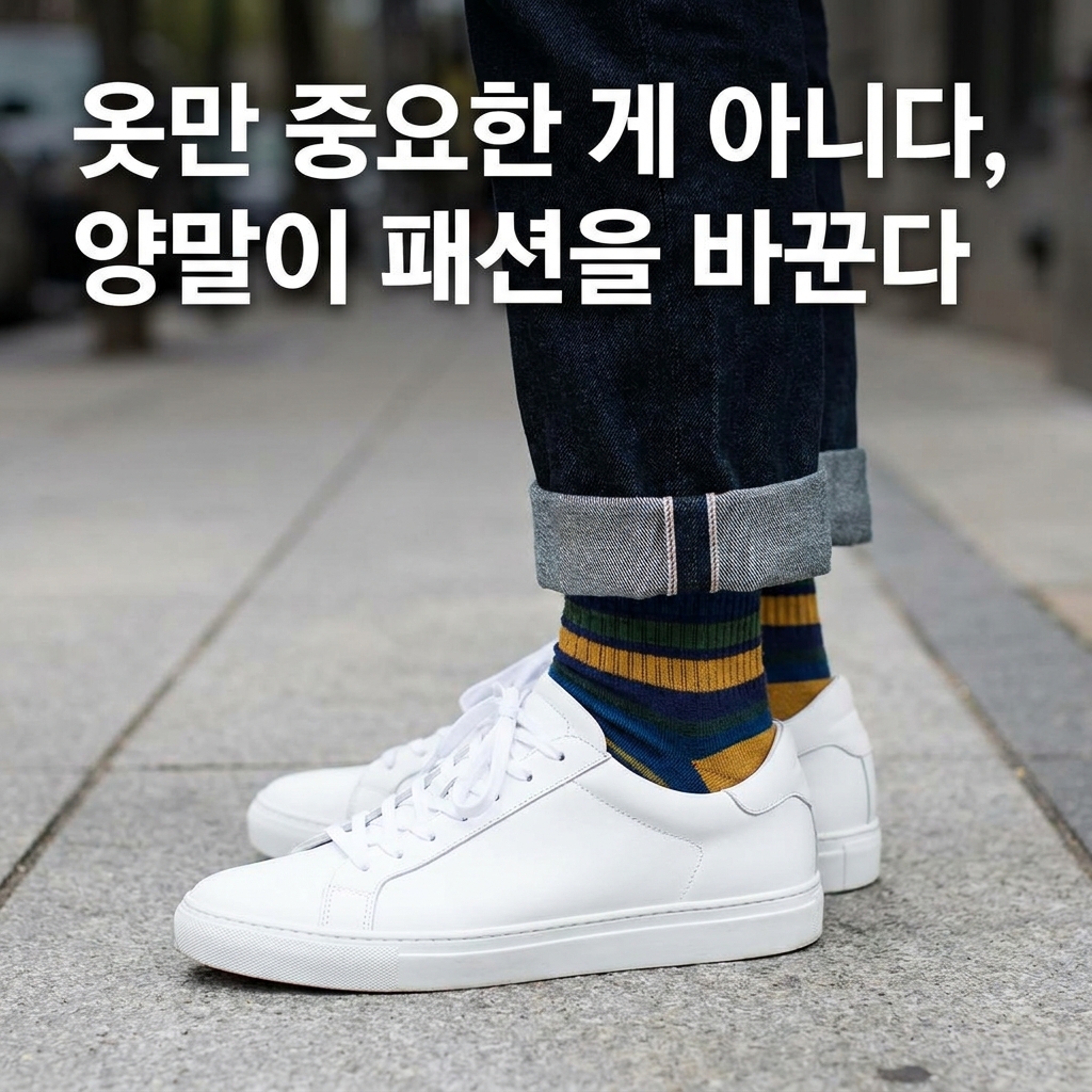 옷만 중요한 게 아니다, 양말이 패션을 바꾼다