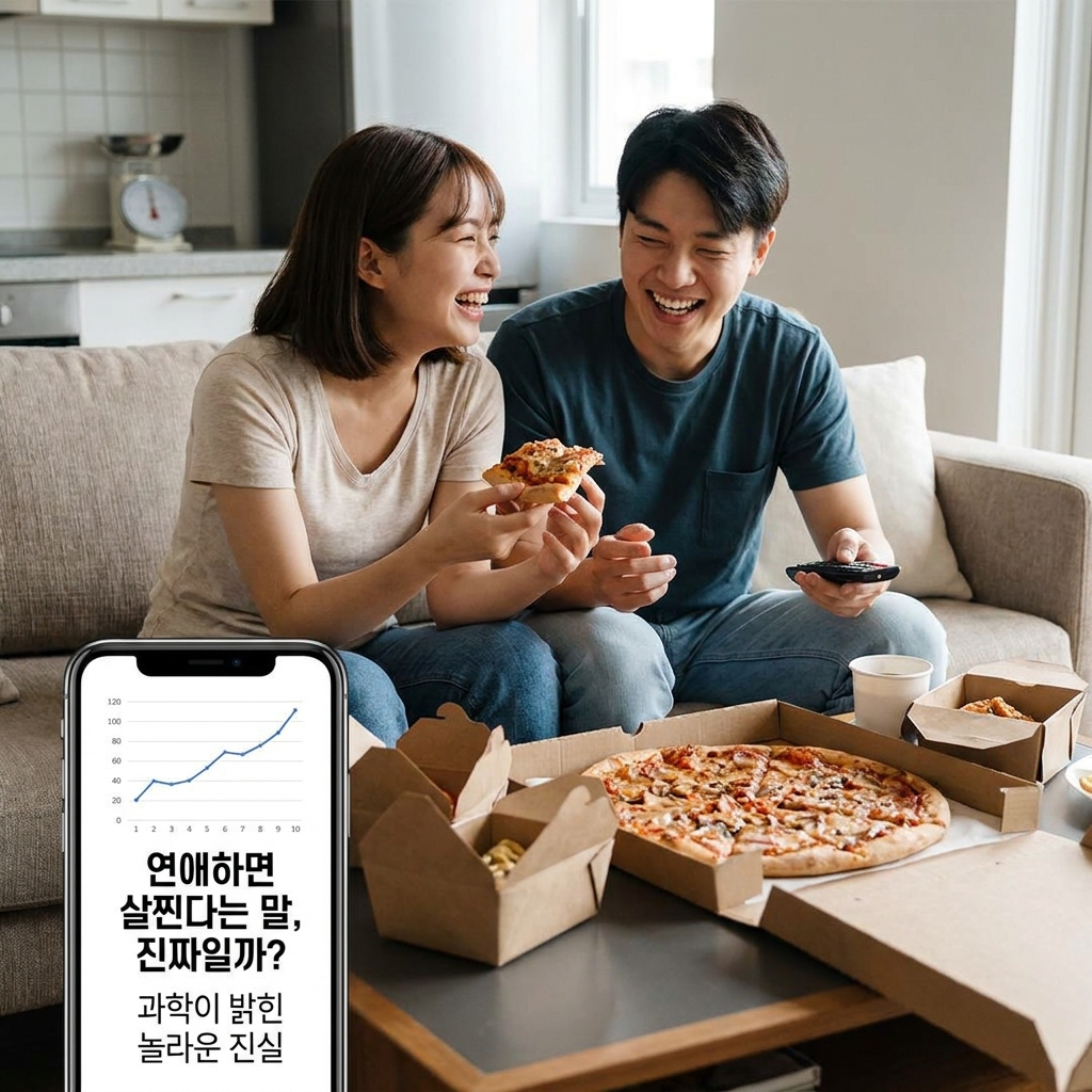 연애하면 살찐다는 말, 진짜일까? 과학이 밝힌 놀라운 진실