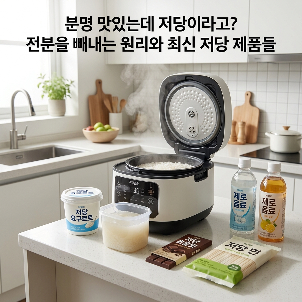 분명 맛있는데 저당이라고? 전분을 빼내는 원리와 최신 저당 제품들