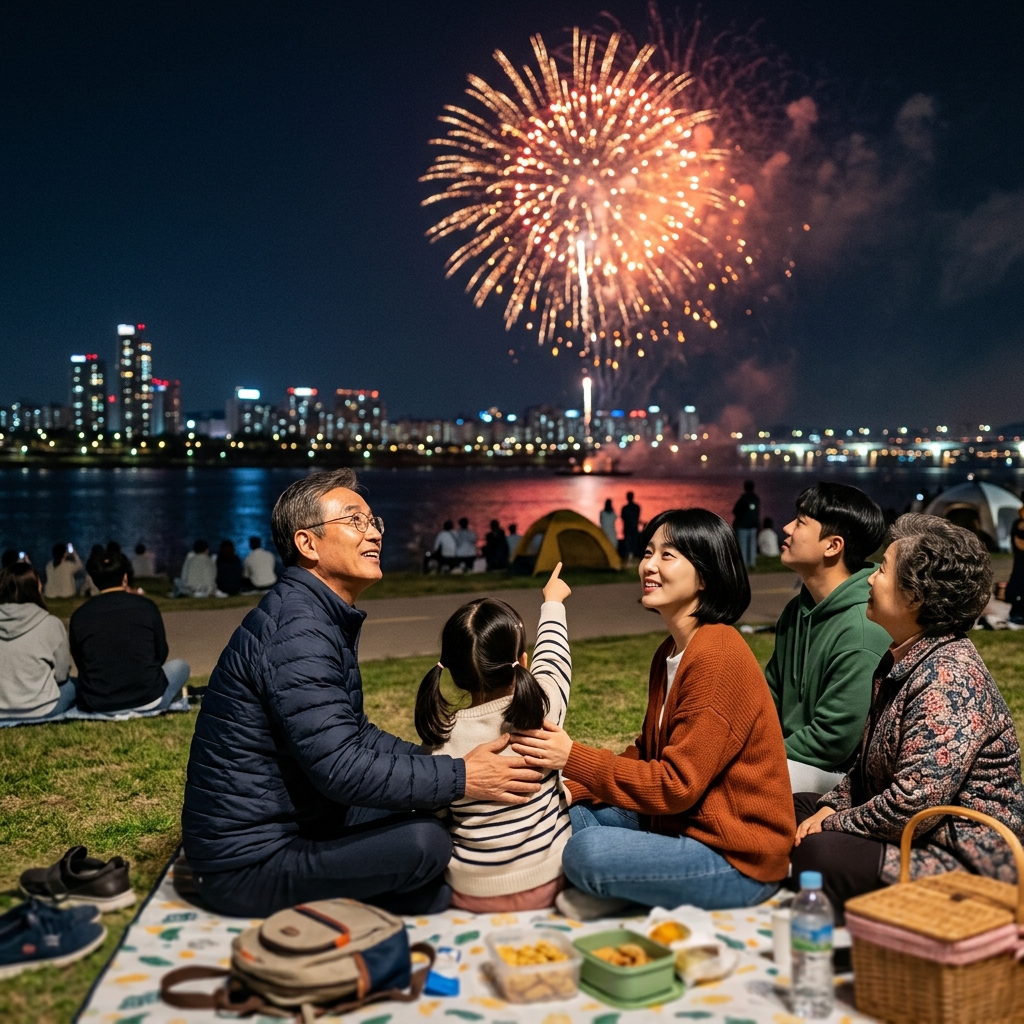 9월 불꽃축제 명당 추천! 인파 피하고 제대로 즐기기