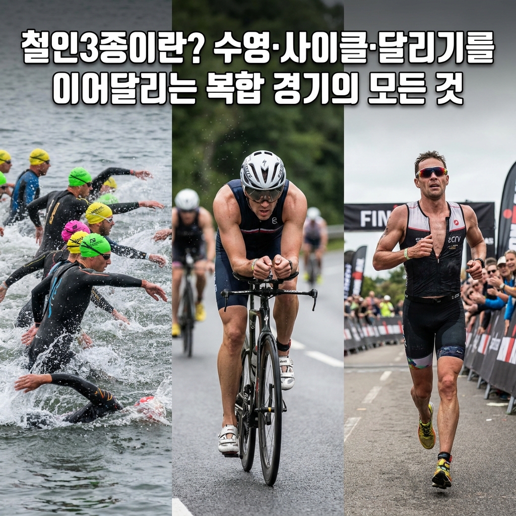 철인3종이란? 수영·사이클·달리기를 이어달리는 복합 경기의 모든 것