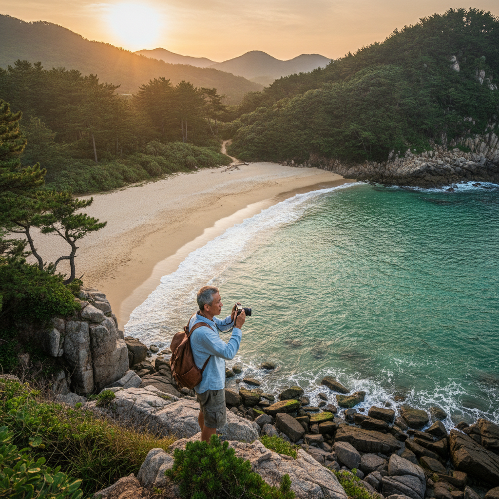 파도 소리만 들리는 조용한 바닷가, 숨은 국내 해변 6곳