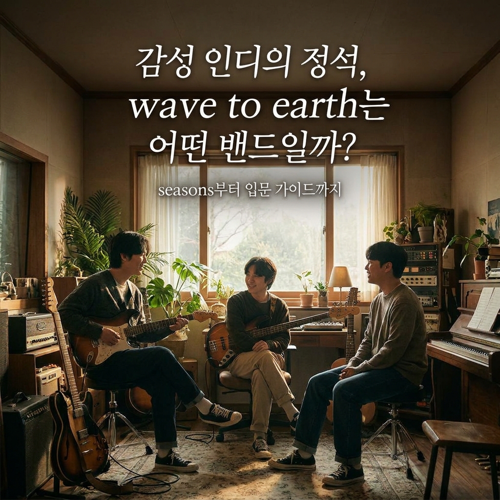 감성 인디의 정석, wave to earth는 어떤 밴드일까?