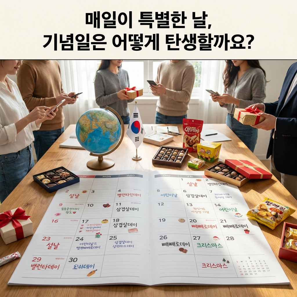 매일이 특별한 날이 된 시대, 기념일은 어떻게 탄생할까요?