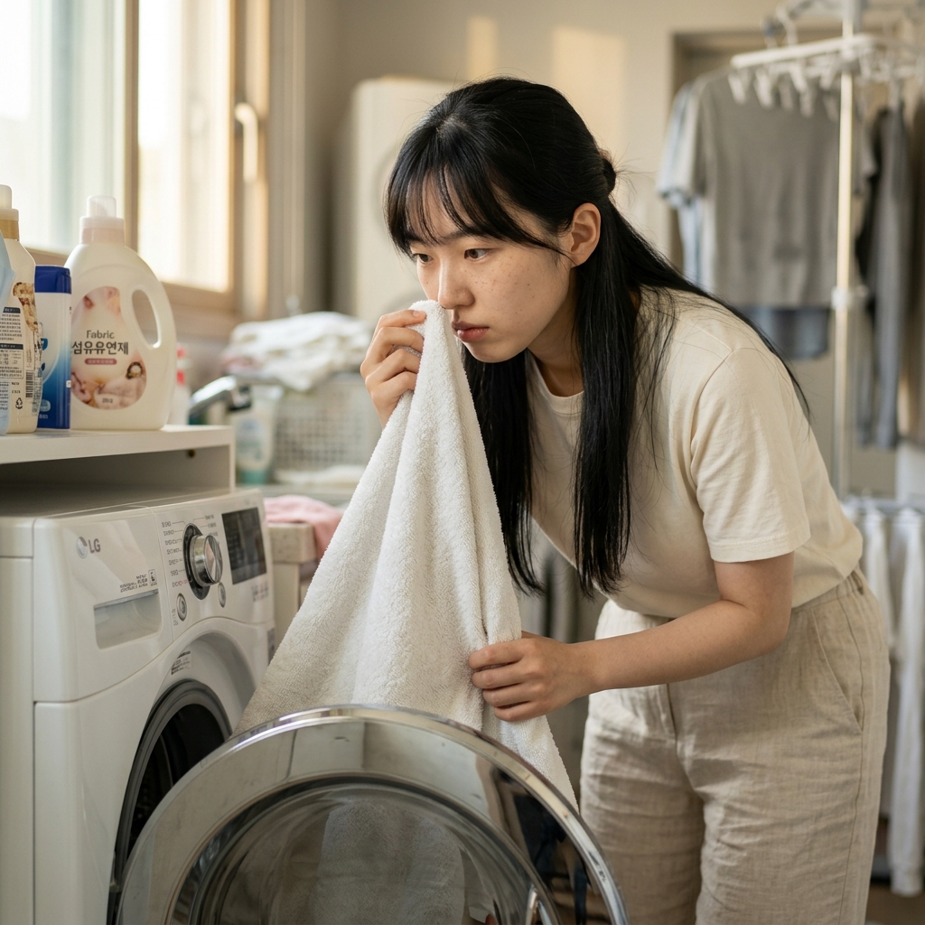 빨래했는데 수건에서 쉰내 난다?…원인은 섬유유연제일 수 있다