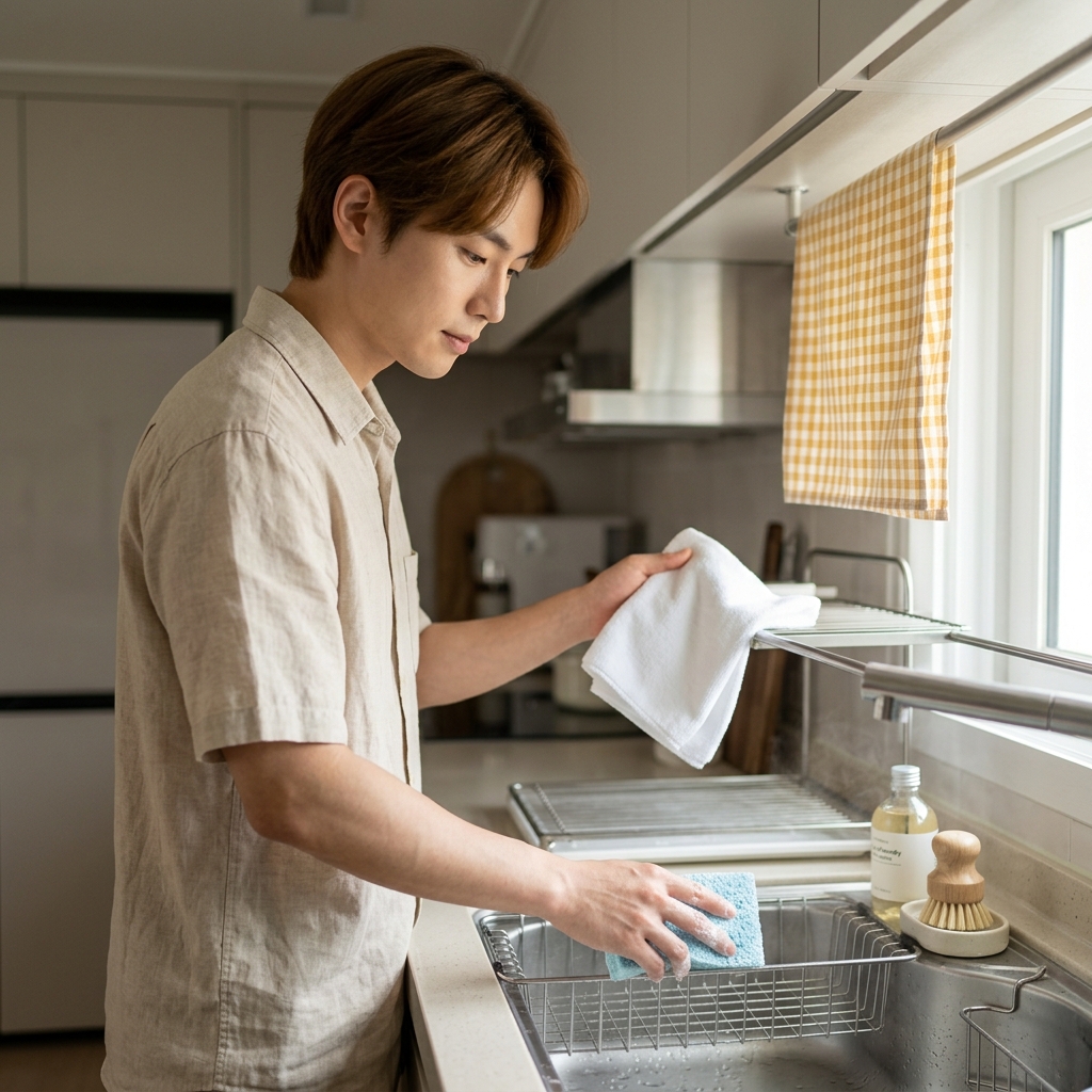 수세미·행주 관리법, 매일 이것만 지켜도 달라진다