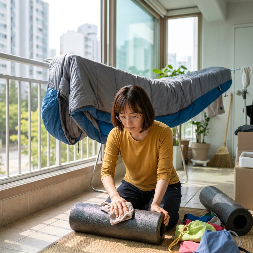 캠핑·운동 장비, 쓰고 넣기만 하면 망가진다… 보관법이 수명 좌우