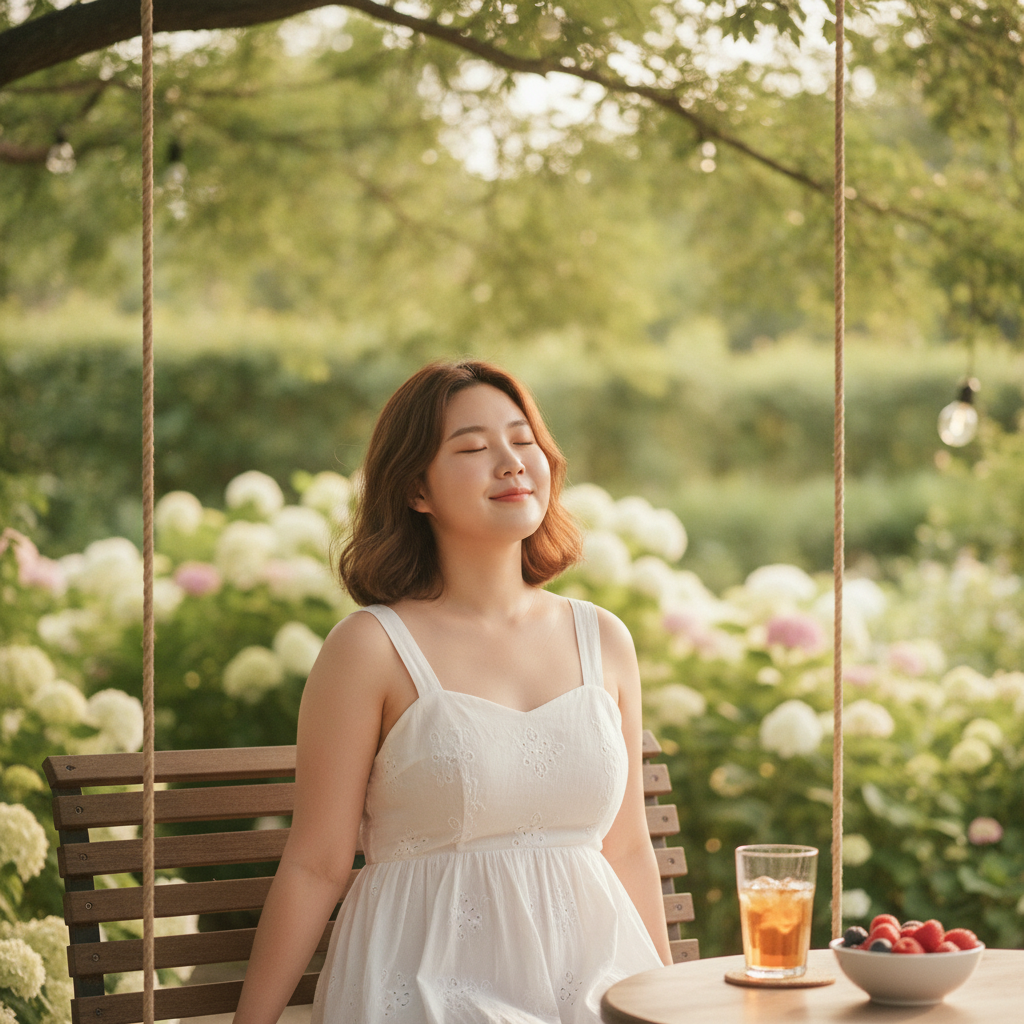 풀내음 가득한 여름 사진, 자연스럽게 색감 보정하는 방법