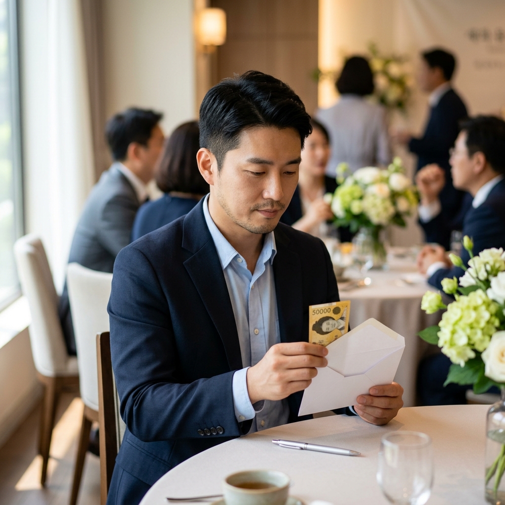 애매한 직장동료 결혼식, 축의금 5만 원? 10만 원? 관계별 금액 정리