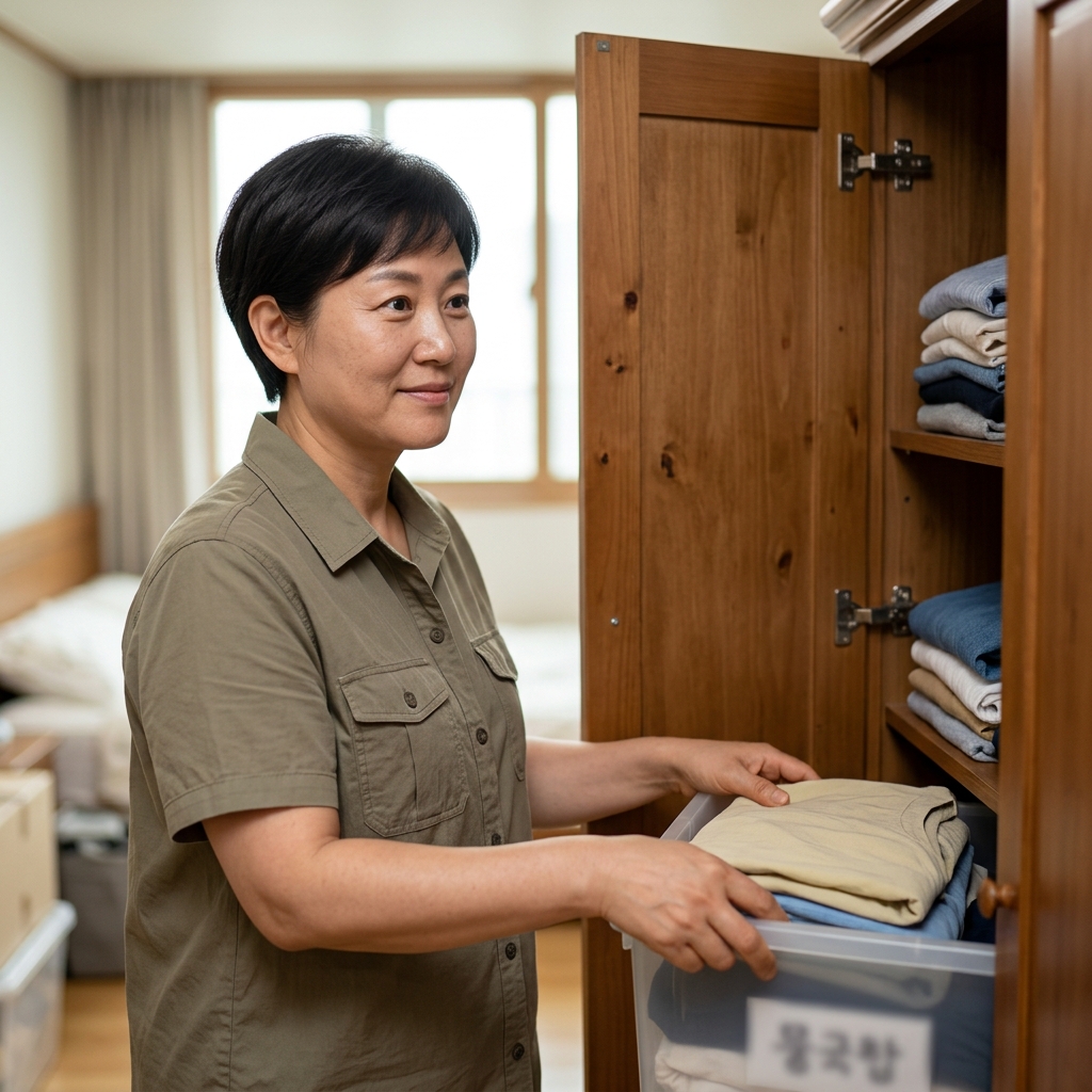 여름 끝나기 전 부모님 옷장, 지금 정리하면 가을 준비가 쉬워진다