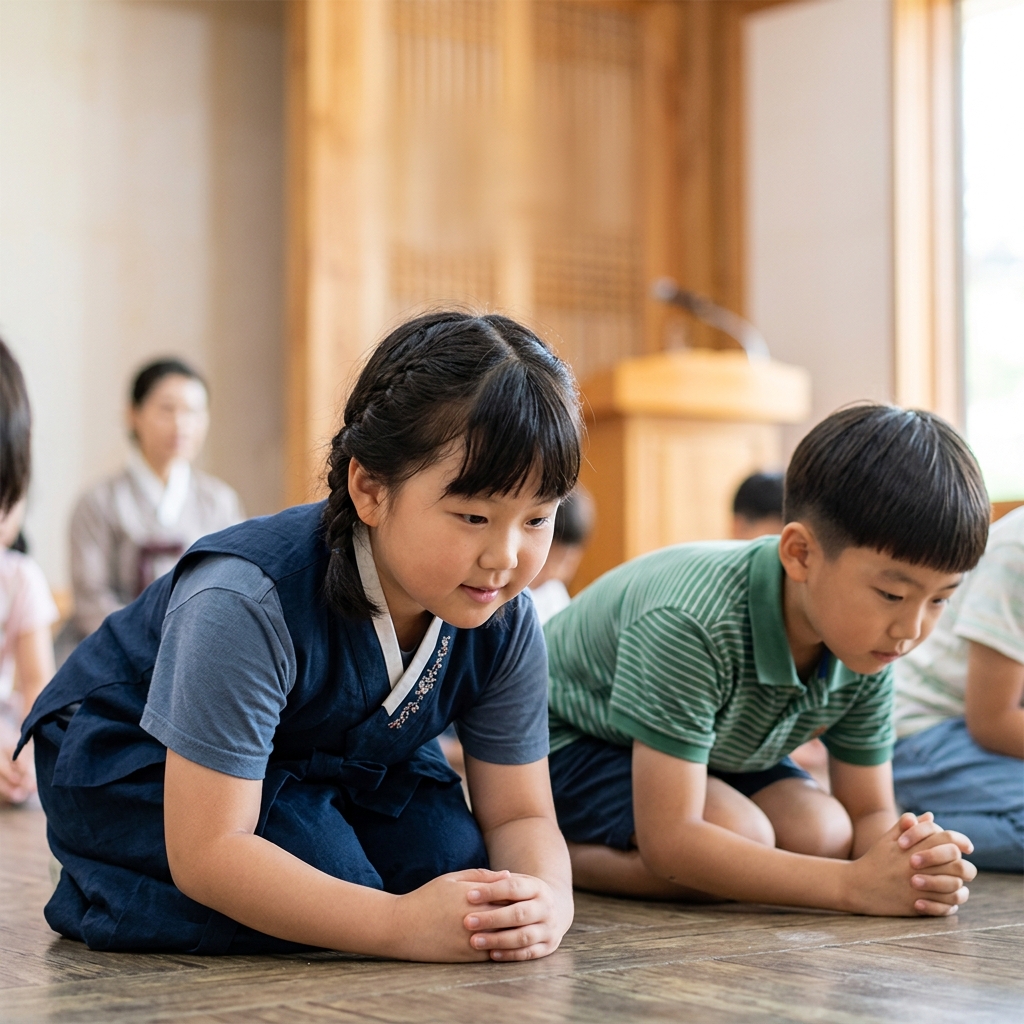 도심 속 청학동 체험…여름방학, 아이들이 예절을 배우는 이유